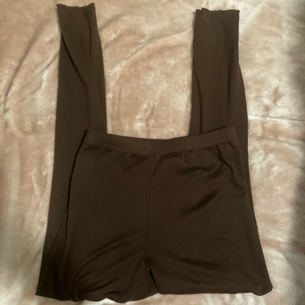 SHEIN Brown Petite Leggings
